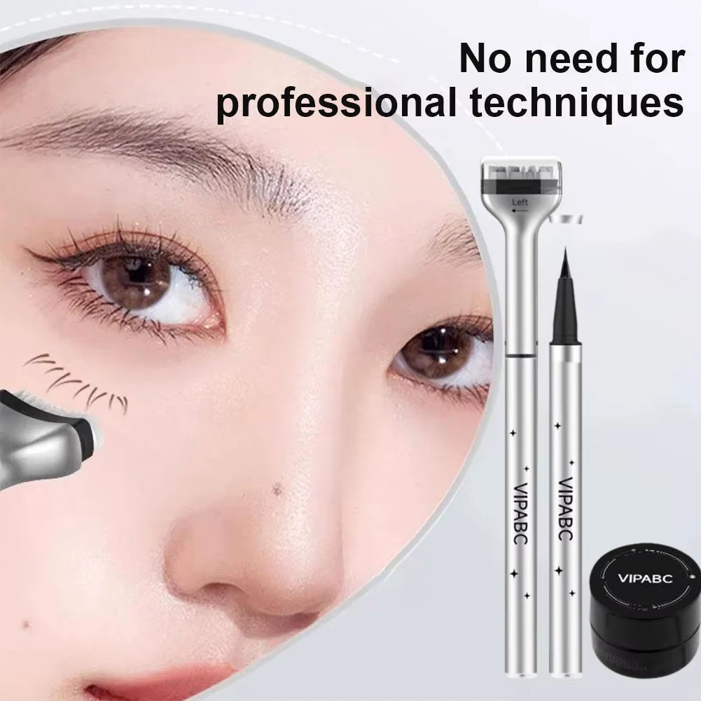 Eyelashes Stamp Pen Waterproof