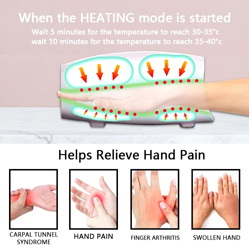 Electric Hand Massager with Air Compression