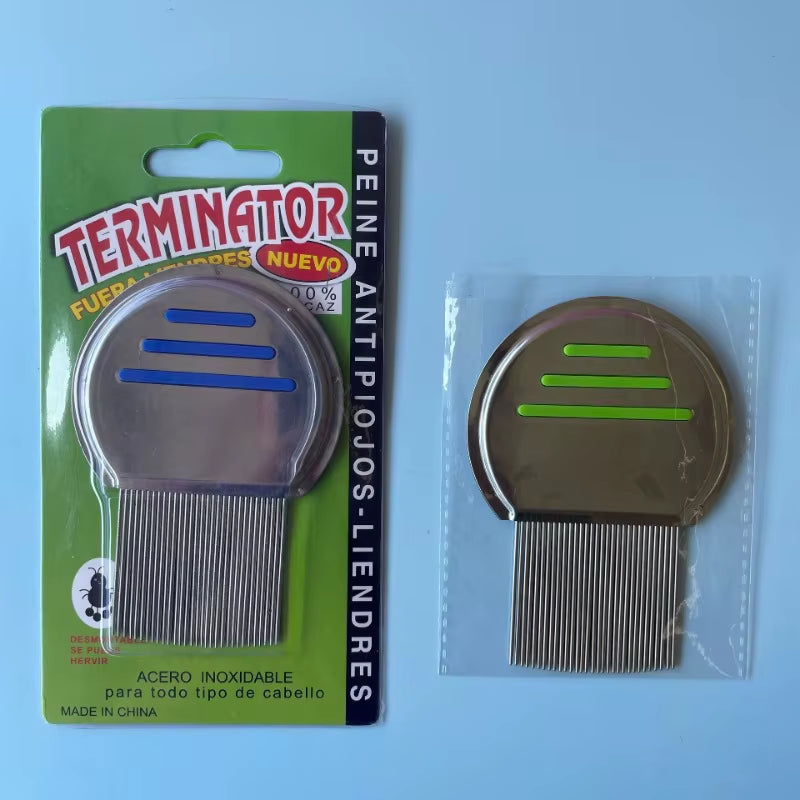 Stainless Steel Terminator Lice Comb Pet